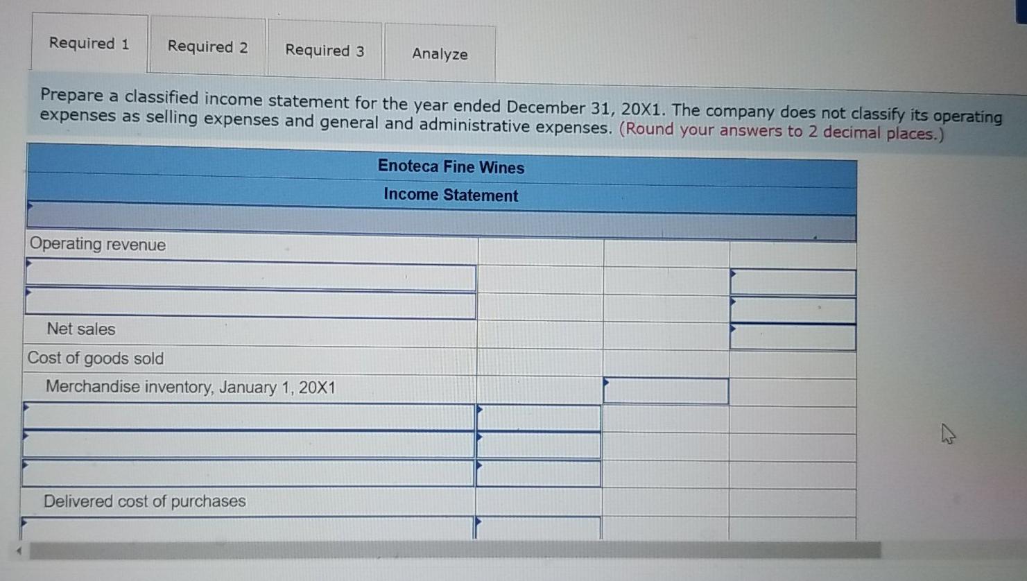 The Enoteca Fine Wines is a retail store selling vintage wines. On