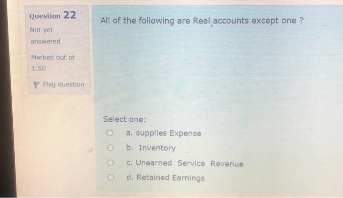 False P Flag question Question 19 Entry to record the sale of