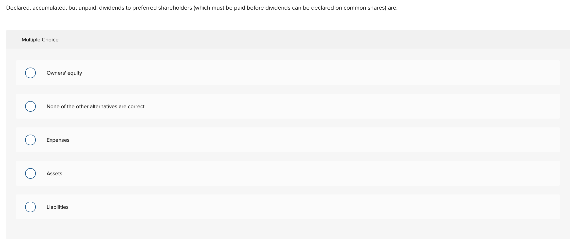 please answer both questions (don't have much questions left) Declared, accumulated, but