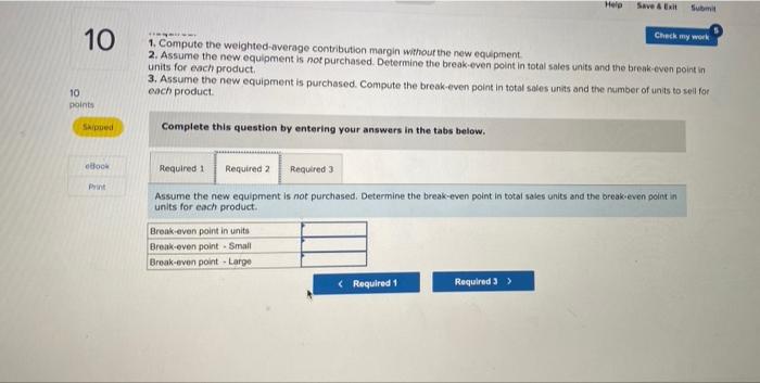 manufactures flags in two sites, small and large. The company has total