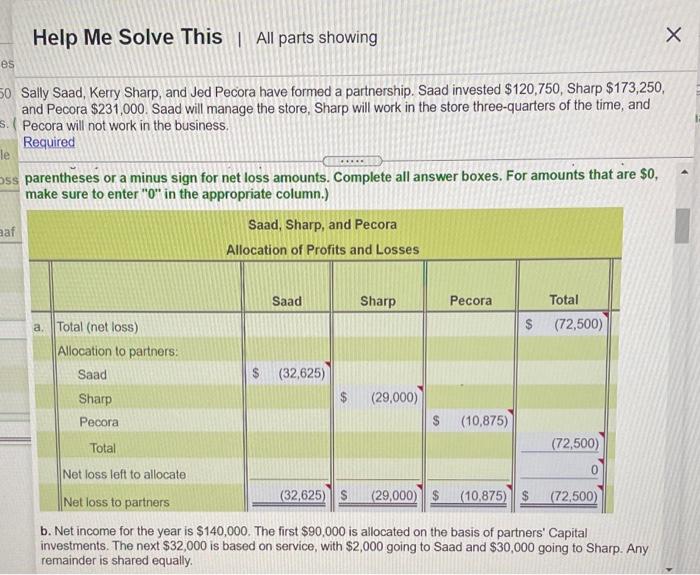 way to the bottom shows how to solve the question. Thank you.