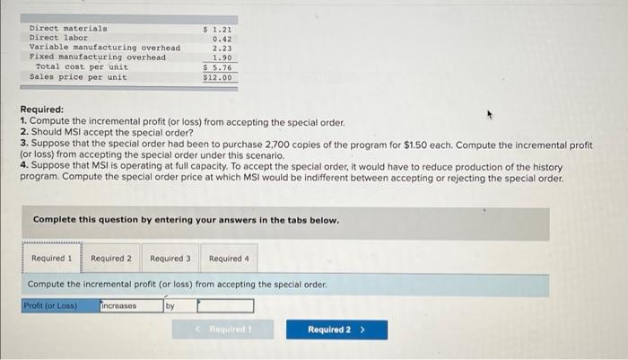 wheels, electronic tablets, and hand controls. To date, MSI has developed and