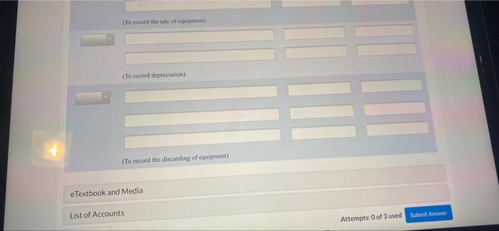 that was purchased on January 1, 2010. The machine cost 60,600 on