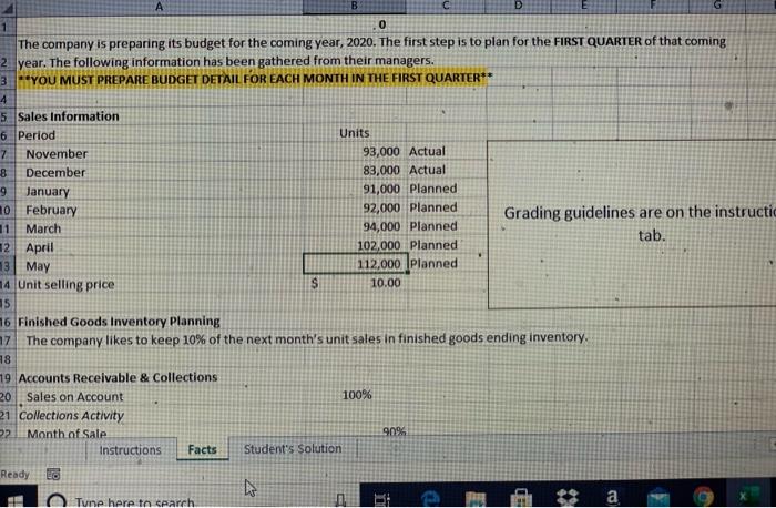 - Your solutions should be dearly labeled on the Solutions tab of