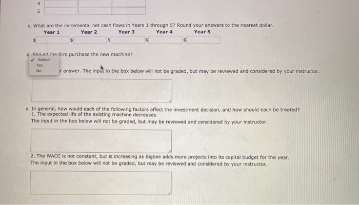 one of its bottling machines with a newer and more efficient one.