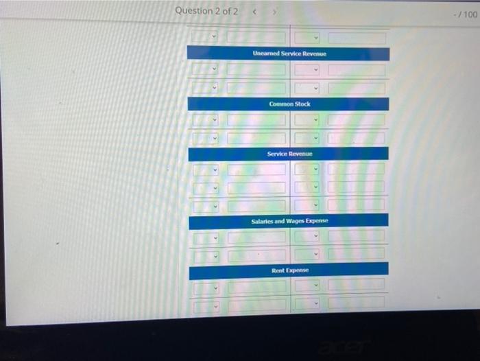 transactions occurred: Apr. 1 Stockholders invested $19.890 cash in exchange for common