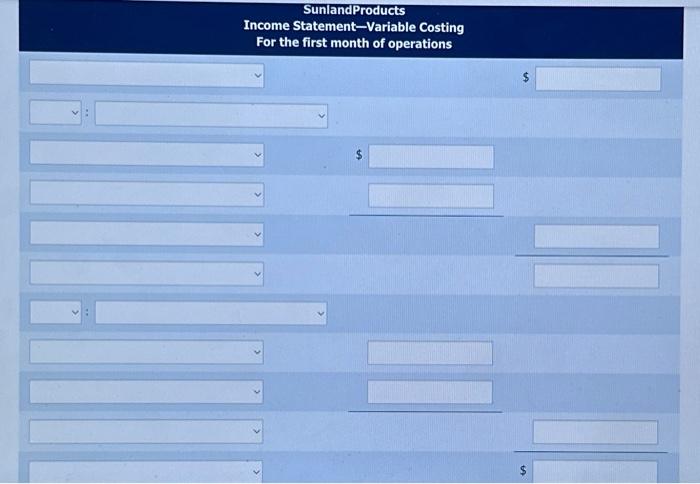 a variety of camping products. Recently the company opened a new factory