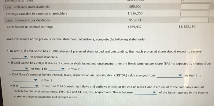 the questions that follow. Be sure to round each dollar value to