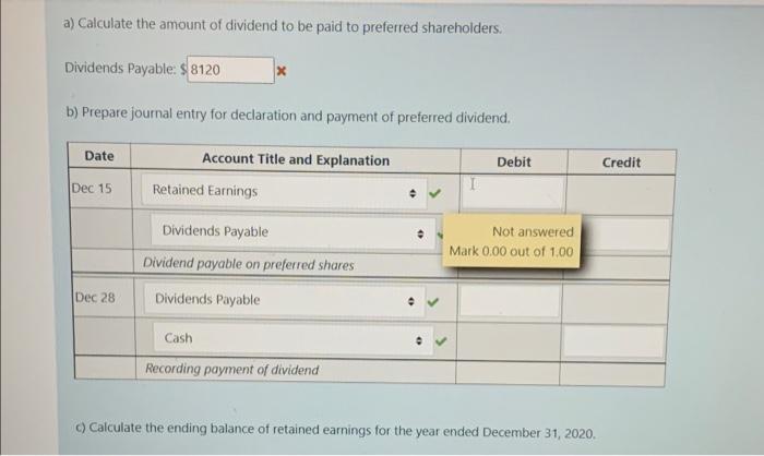 Genghis Corporation's balance sheet at January 1, 2020 was as follows. Both