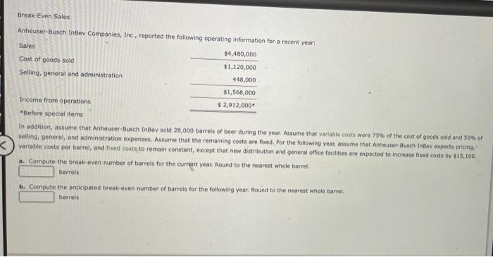 Company owned restaurants had the following sales and expenses (in millions): $14,000