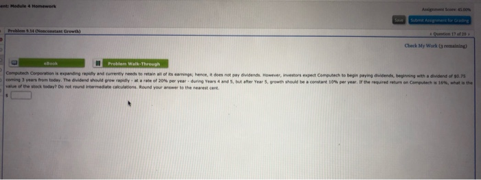 Computech Corporation is ending rapidly and currently needs to retain all of