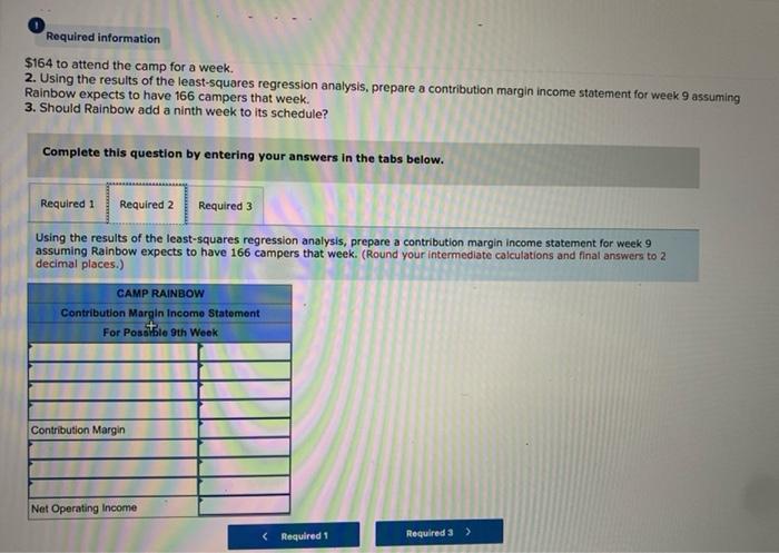 one week and can accommodate up to 200 children. The camp is