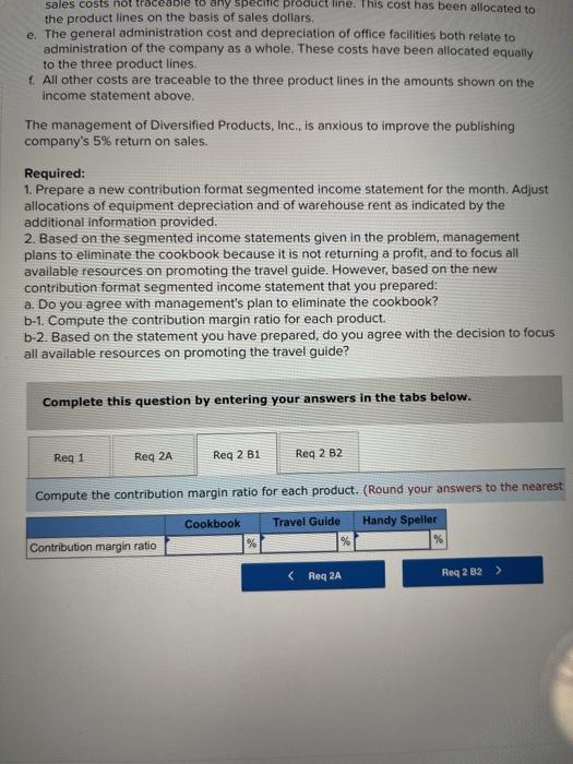 for $10. The publishing company's most recent monthly income statement is shown