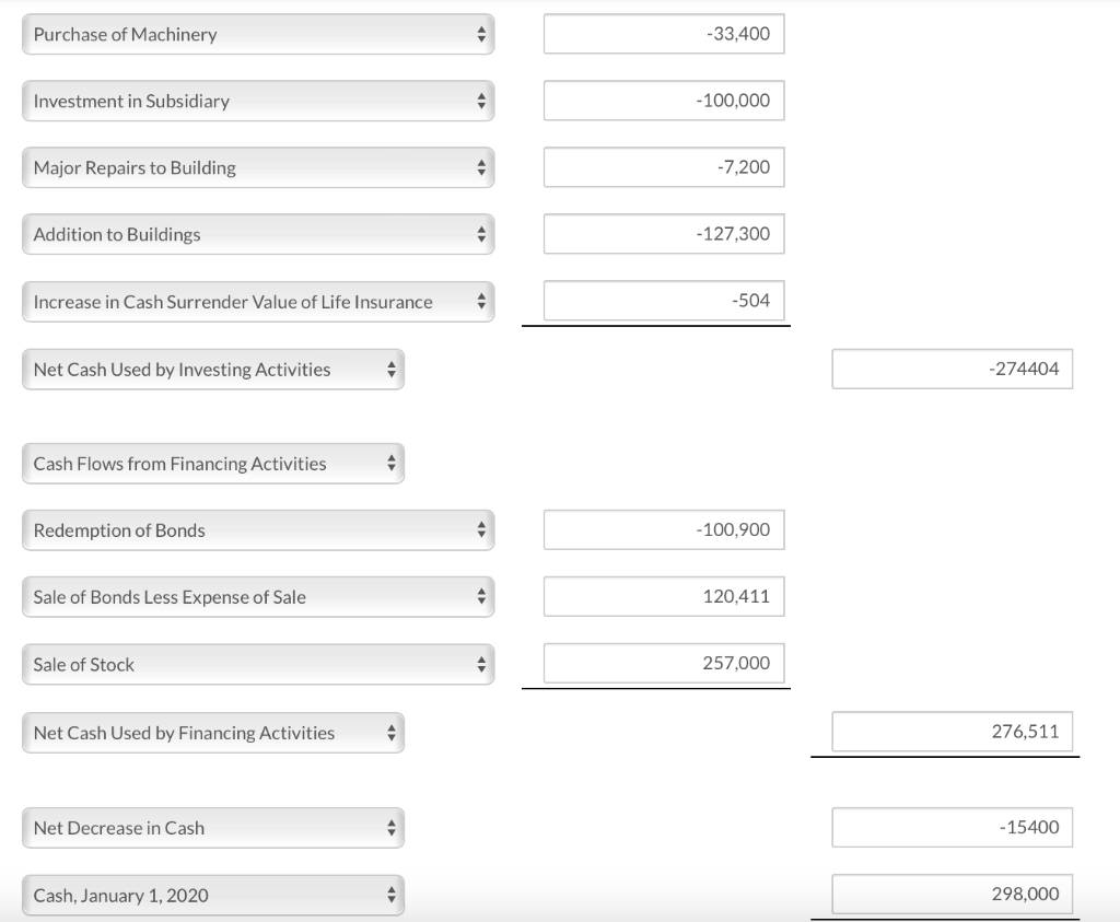 $298,000 ($20,100) Accounts receivable 469,424 353,000 116,424 Inventory 741,700 610,000 131,700 Prepaid