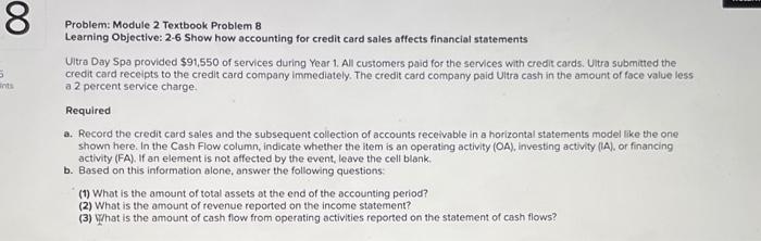  8 5 Problem: Module 2 Textbook Problem 8 Learning Objective: 2.6