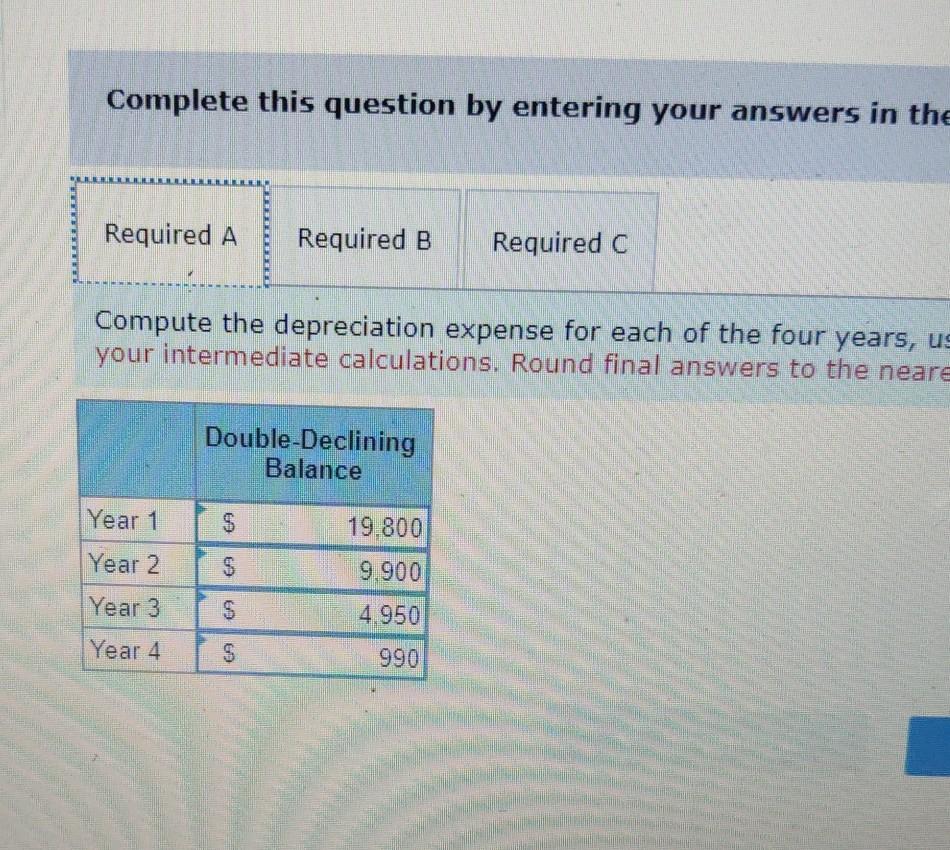 Calculate double-declining-balance depreciation and show how it affects financial statements 2-11 Calculate