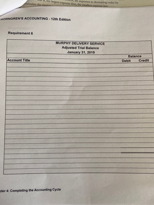 and received 52,200 cash 15 Completed a large delivery job, billed the