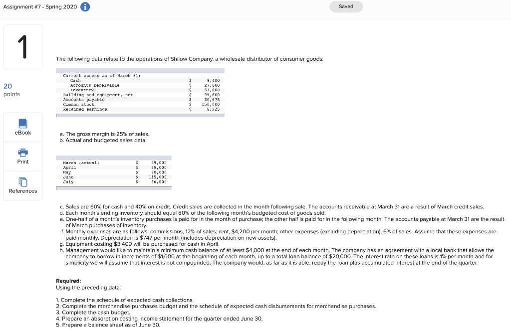 PLEASE LOG FORMULAS FOR EACH ANSWER. VERY MUCH APPRECIATED! -THE ANSWER OF