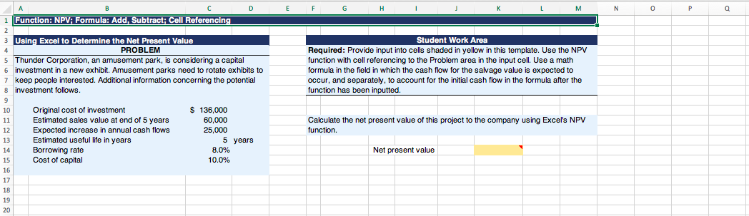 Please include cell formula in answer A B E F G H