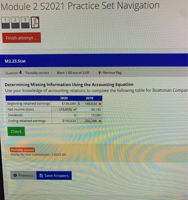 Module 2 S2021 Practice Set Navigation 1 | 2 || 3