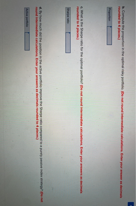 and micro forecasters in the following table: Micro Forecasts Residual Expected Standard