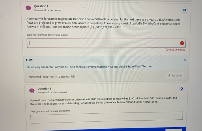 please dont answer if you cant answer both, thank u Question 4