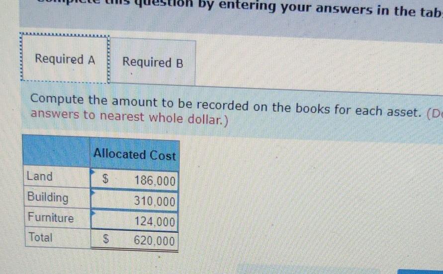 determine the cost of long-term operational assets Pitney Co. purchased an office