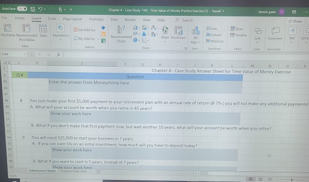  Autoane G2- Chapter 4 Case Study A4 - Time Value al