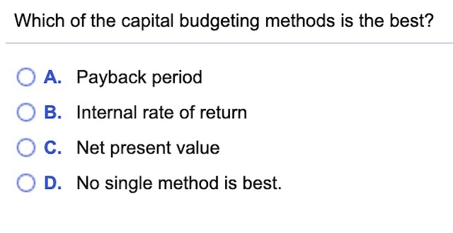 Depreciation method Straight line Straight-line Required rate of return 20% 11% $-
