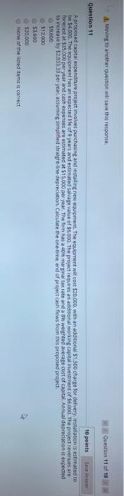 Installation is estimated to be A 000. The methance life of years