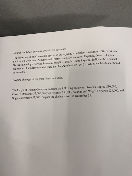 below. List the steps in the proper List the steps in preparing