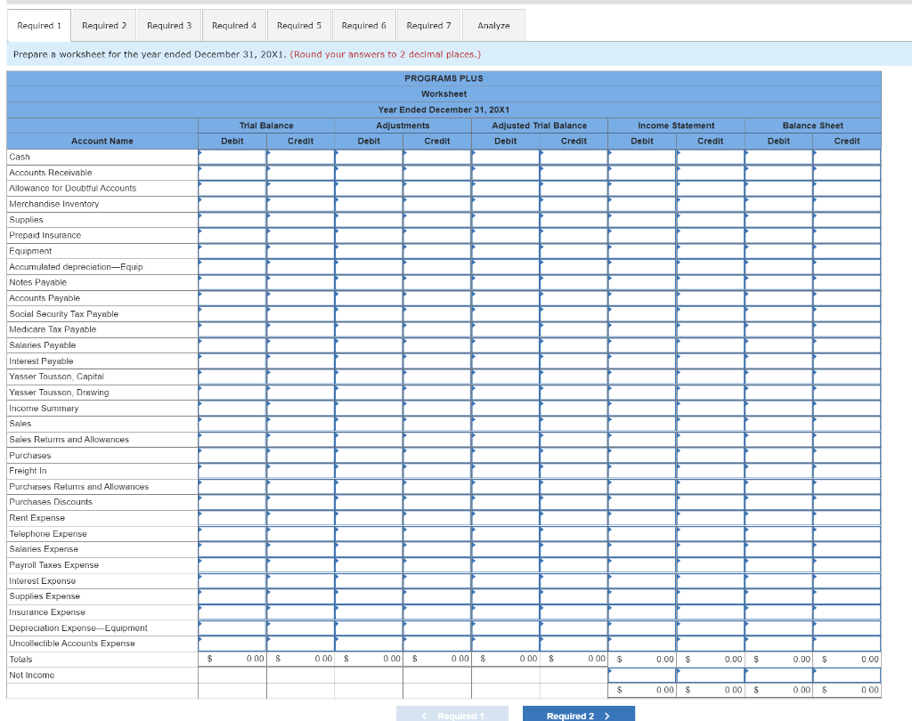 13-4, 13-5, 13-6, 13-7 Programs Plus is a retail firm that sells