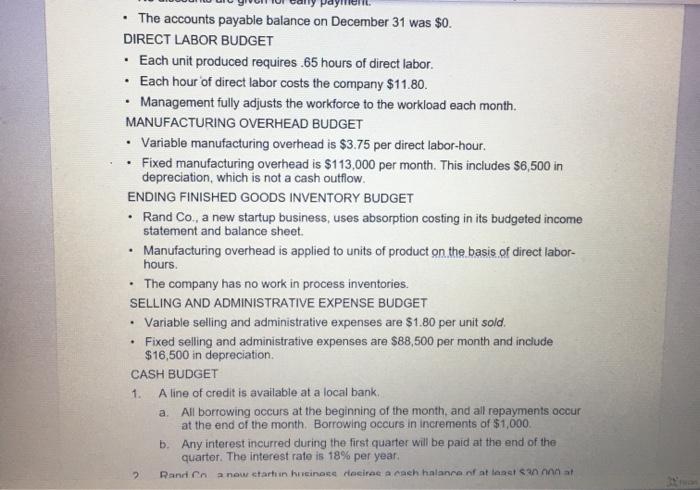 units for a price of $50 per unit. If Rand accepts the