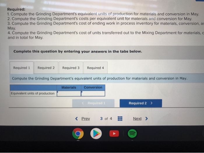 work Weston Products manufactures an industrial cleaning compound that goes through three