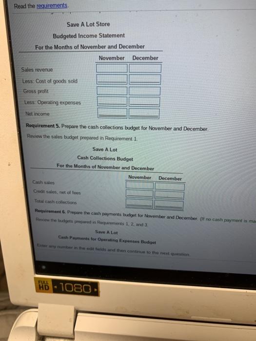 increase by 15% in November and another 30% in December and then