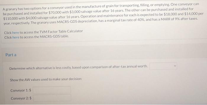 You have all the info needed to solve the problem A granary