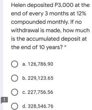 quarterly and periodic payment of an obligation is made every six months.