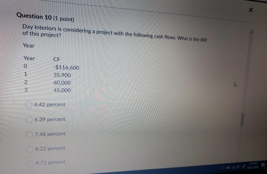 is analyzing two independent projects. Project A has an expected payback period