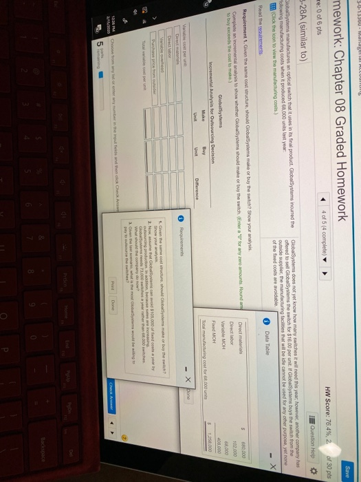  3-6-13560 - Manage Save mework: Chapter 08 Graded Homework HW Score: