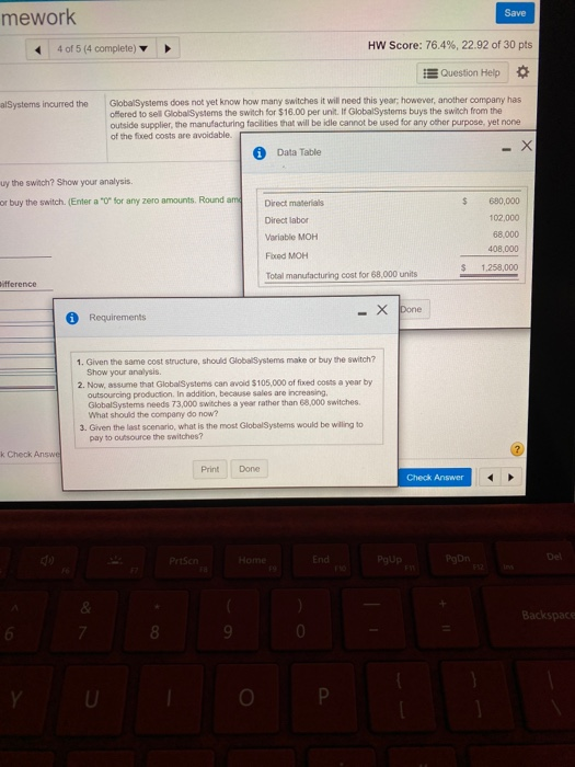 76.4%, 2 of 30 pts ke: 0 of 6 pts 4 of