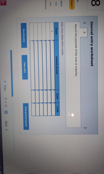 cash on May 15 by signing a 30 day, 7", $145,000 note