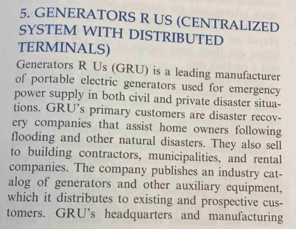  I need to two flow charts for Case Study 5. 1.