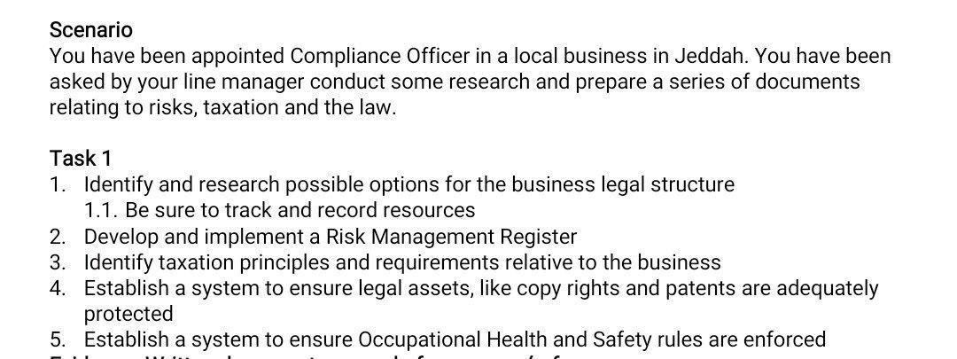 Help please quickly soft copy ok but help me please quickly Scenario