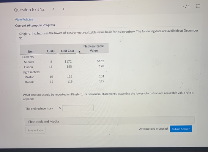 please help me understand how to do this -/1 E Question 6