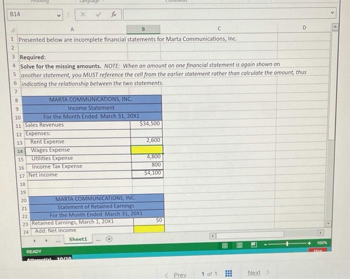  Please provide equations to plug in as well. Pro B14 fo