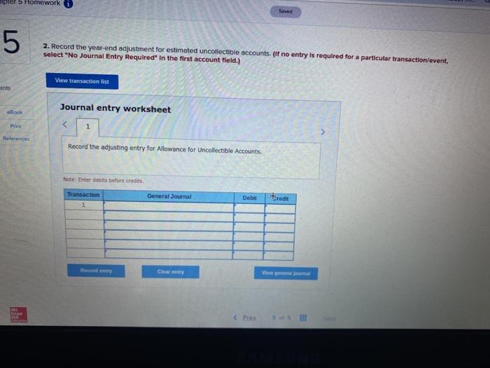 Spade Agency separates its accounts receivable into three age groups for purposes