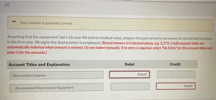 note to Central for the new equipment when the prevailing market rate