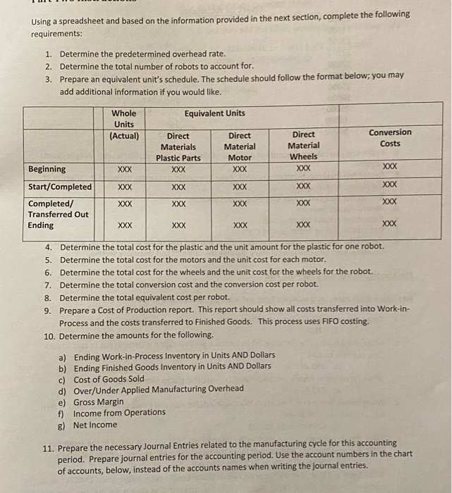  isnt the amounts the third picture? Using a spreadsheet and based