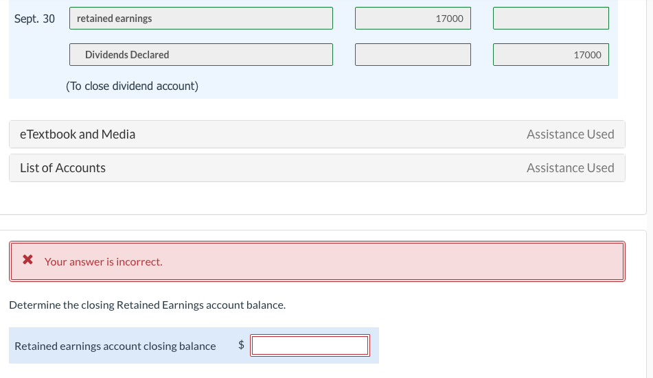 Inventory 70,000 Equipment 323,000 Accumulated depreciation, equipment 140,000 Accounts payable 109,000 Bank