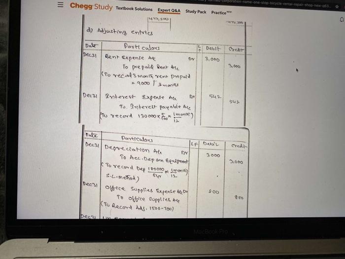 supplies on account from Work Depot for $1500. Payment is due in